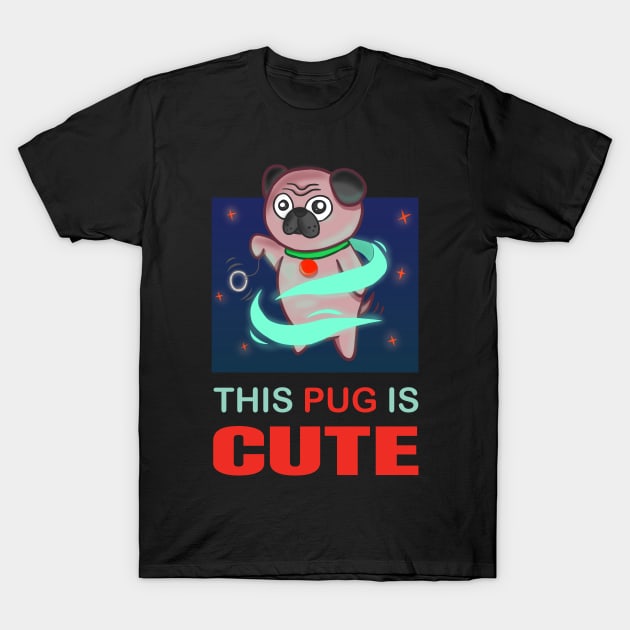 Funny Pug Hypnotizing T-Shirt by Kidrock96